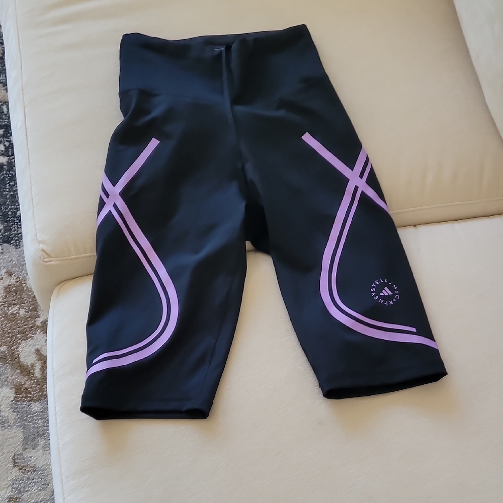 Stella McCartney Black Athletic Shorts